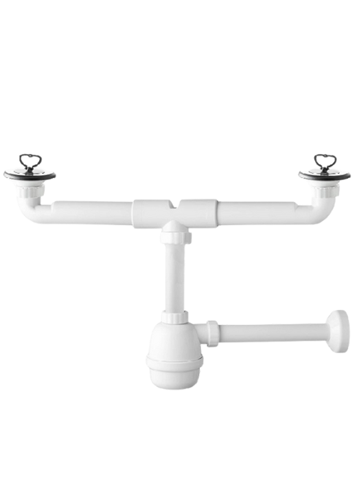 Sifone in Moplen 2 Vie 1" 1/4