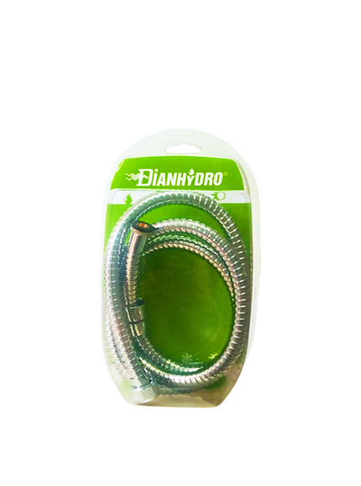 Tubo flessibile Doccia con Doppia Aggraffatura attacco conico mt 1,5